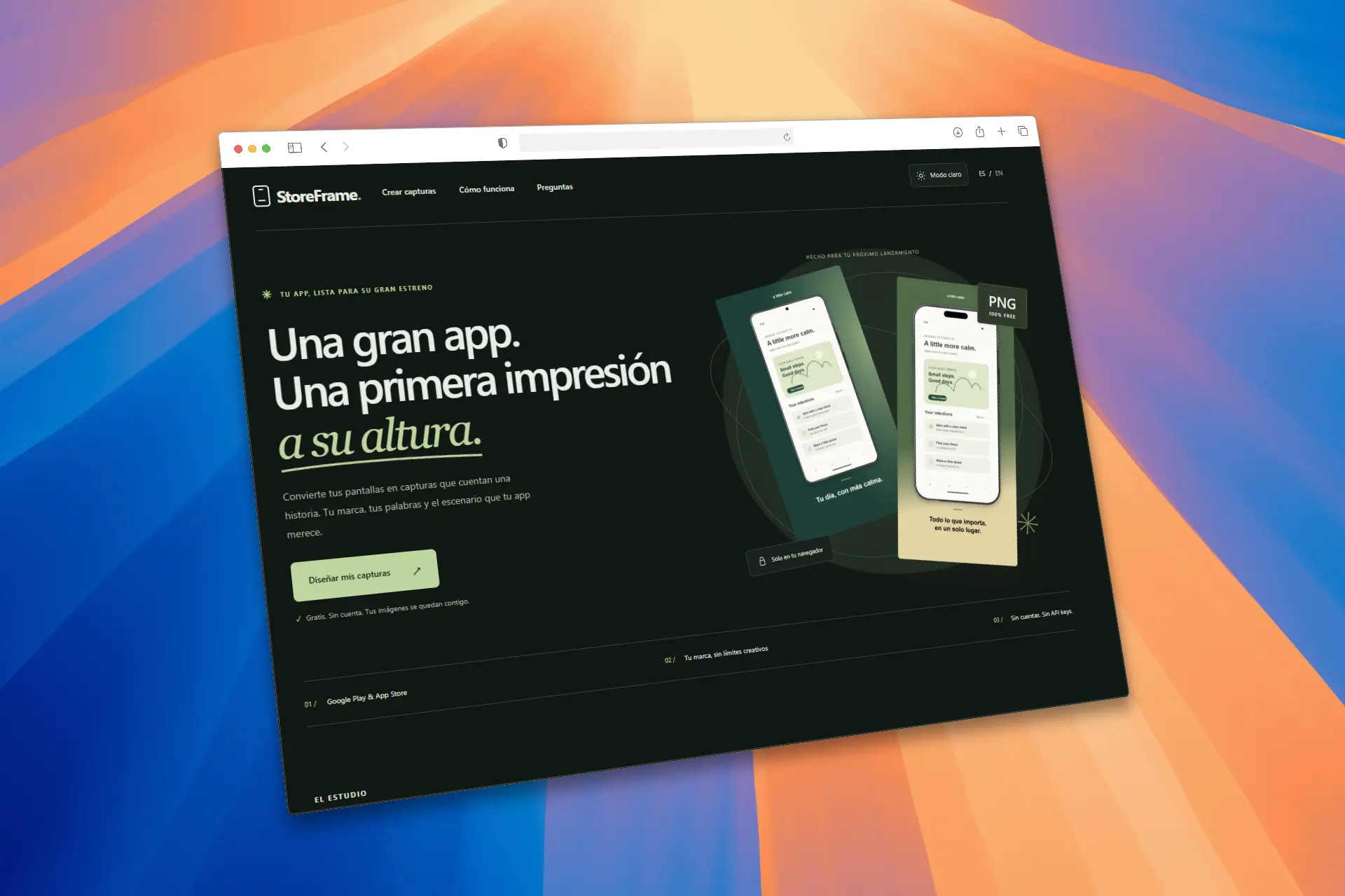 Store Frame